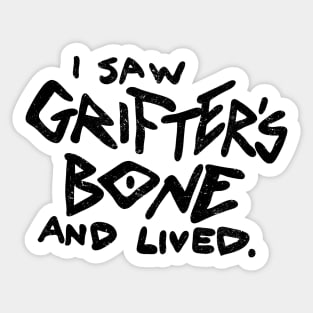 Grifter's Bone Sticker